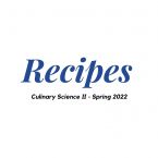 Cookbook Recipe